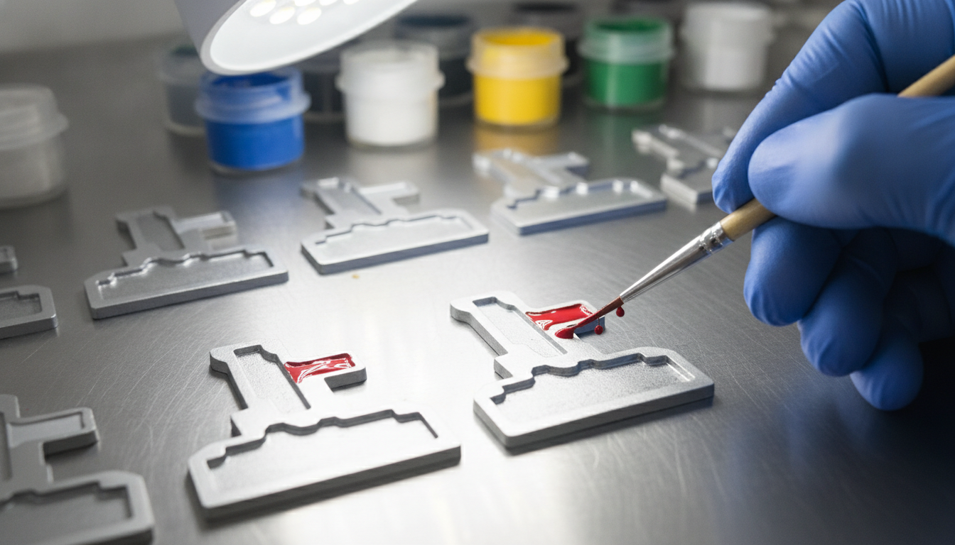 Hand-painting enamel detail on die-cast zinc alloy souvenir fridge magnet